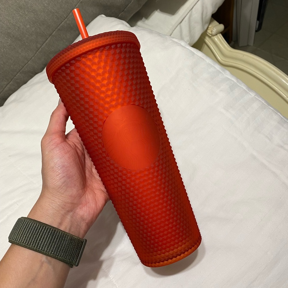 Red Starbucks Tumbler